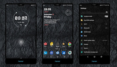 Crushed Paper Theme for Huawei Emui 5 / 8