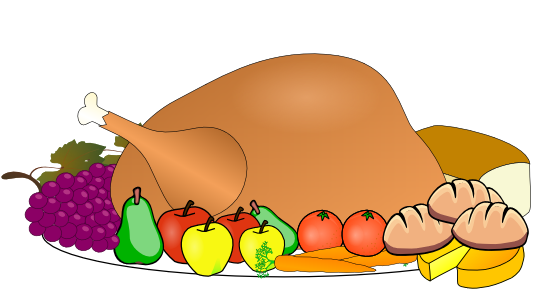 Thanksgiving foods clip-art