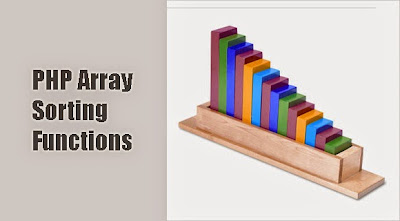 PHP Array Sorting Functions PHP Array Sorting Functions