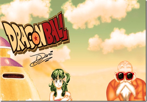 bulma e mestre kame