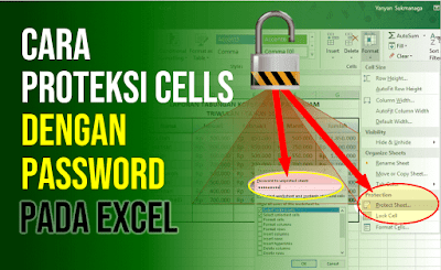 Cara Memprotek Cells dengan Password pada Microsoft Excel