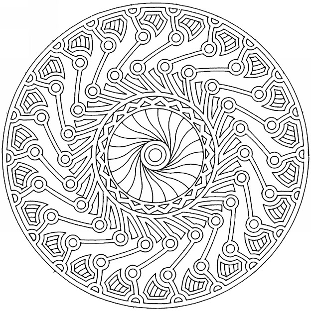 Mandalacoloringpageharmonyandplexity Free To Print