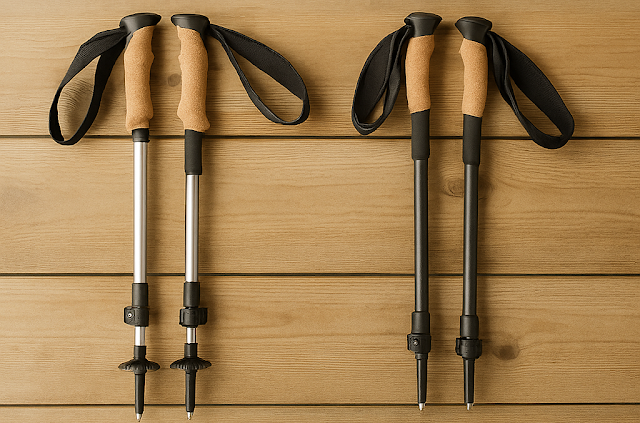 Aluminum vs Carbon Trekking Poles – Which is Better for Hikers?