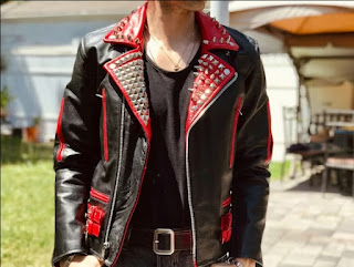 Punk Leather Jacket - Bold and Edgy Fashion Statement for Men and Women