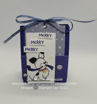 stampin up, north pole mischief