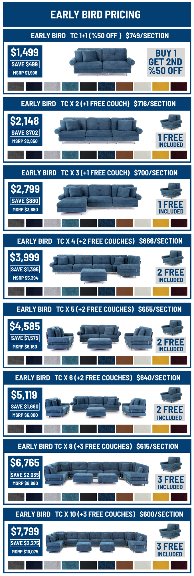 Transformer Couch - One Couch, Endless Possibilities