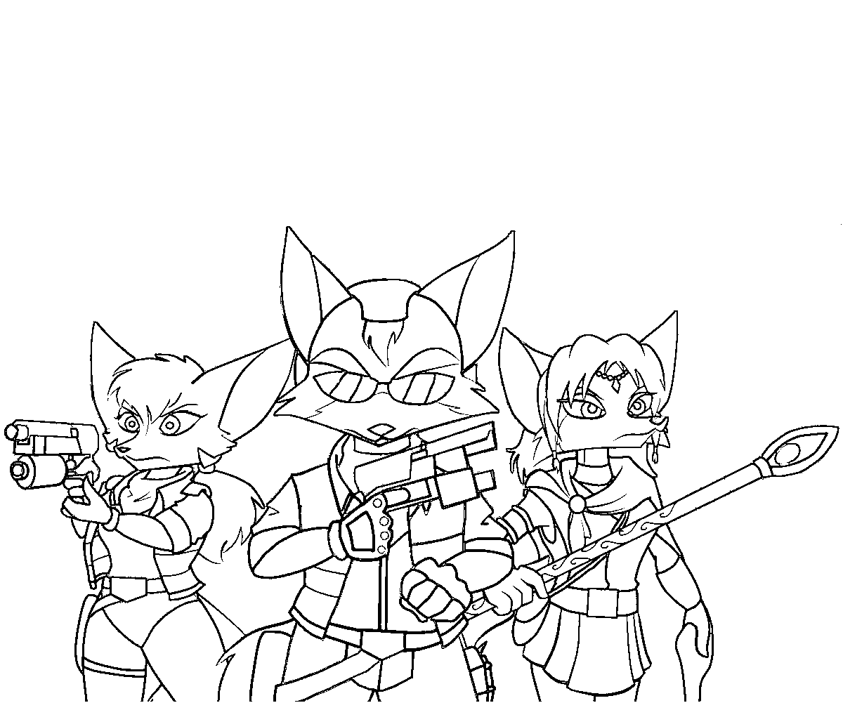 #8-top-star-fox-zero-printable-coloring-pages by yumi