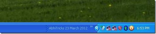 Toolbar option in Taskbar