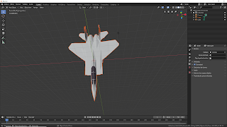 F-15E en Blender