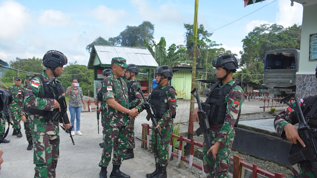 Brigjen TNI JO Sembiring, Kunker Perdana ke Pos Satgas Pamtas RI-PNG Kolakops KOREM 172/PWY