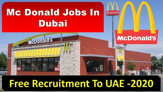 Mcdonalds Careers In Dubai Apply Online Now.