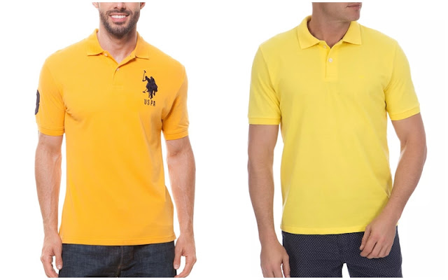 Look masculino para a copa, Camisa polo amarelo