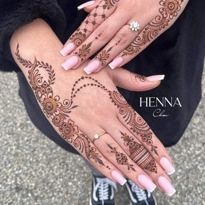 Beautiful henna Mehedi design 2023