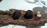 Trufas de Queso y setas