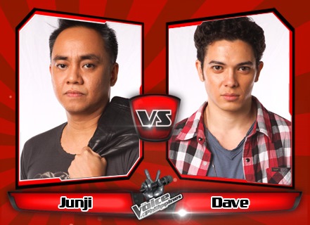 Junji Arias vs Dave Lamar | The Voice of the Philippines Battle Rounds