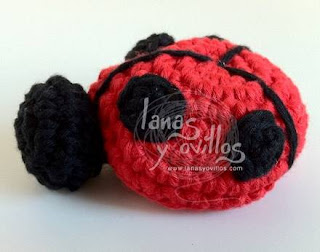 PATRON GRATIS MARIQUITA AMIGURUMI 920