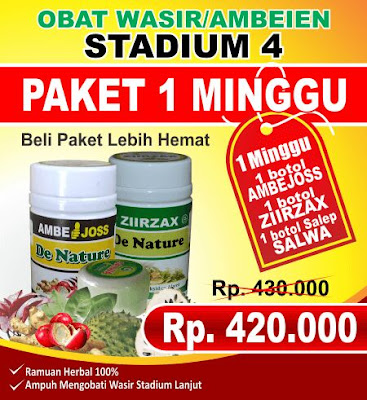 Obat Wasir Atau Ambeyen Khusus Stadium 4  De Nature Indonesia