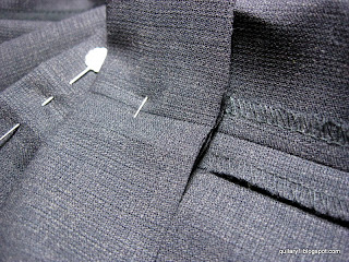 hemming trousers