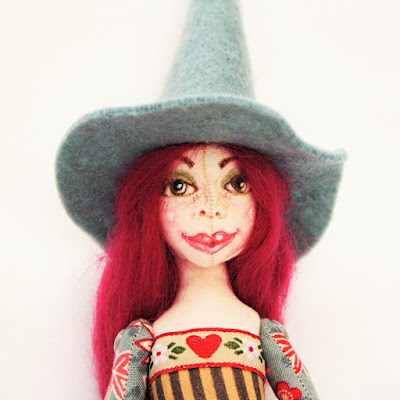 witch art doll