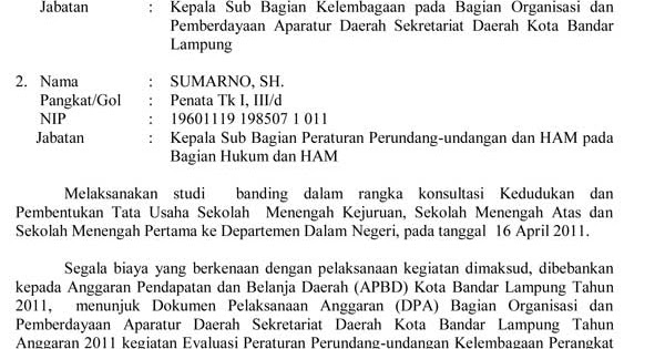 Contoh dan Membuat Surat Resmi - Sepertiga.com