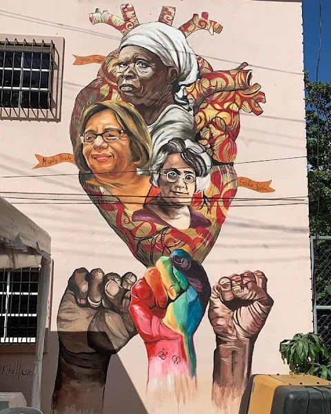 Mural de Kilia Llano, Fuente: @kiliallano