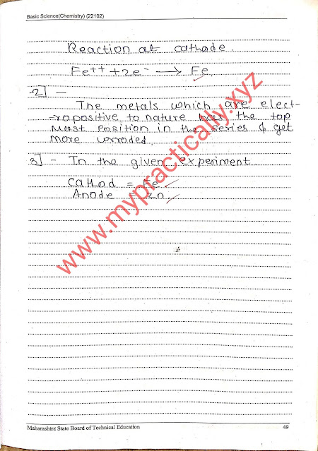 Electrode potential of iron metal basic science chemistry practical answers - MypracticallyElectrode potential of iron metal basic science chemistry practical answers - Mypractically