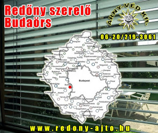 Redőny szerelés Budaörsön