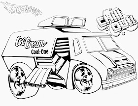 Hot Wheels Coloring Pages 83