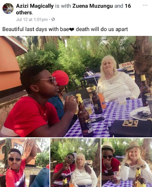  71-year-old Swedish ex-wife of Ugandan singer Guvnor Ace gets engaged to her 19-year-old lover