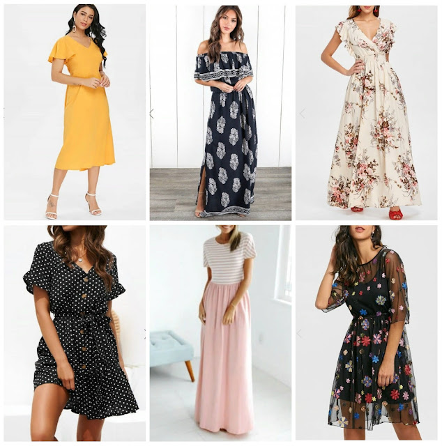 Dresslily - Inspired by the Spirit of Spring. My Wish-List: Dresses