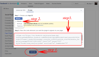 how add facebook like button to blogger sidebar