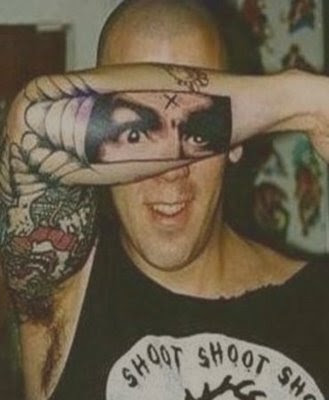 weird tattoo