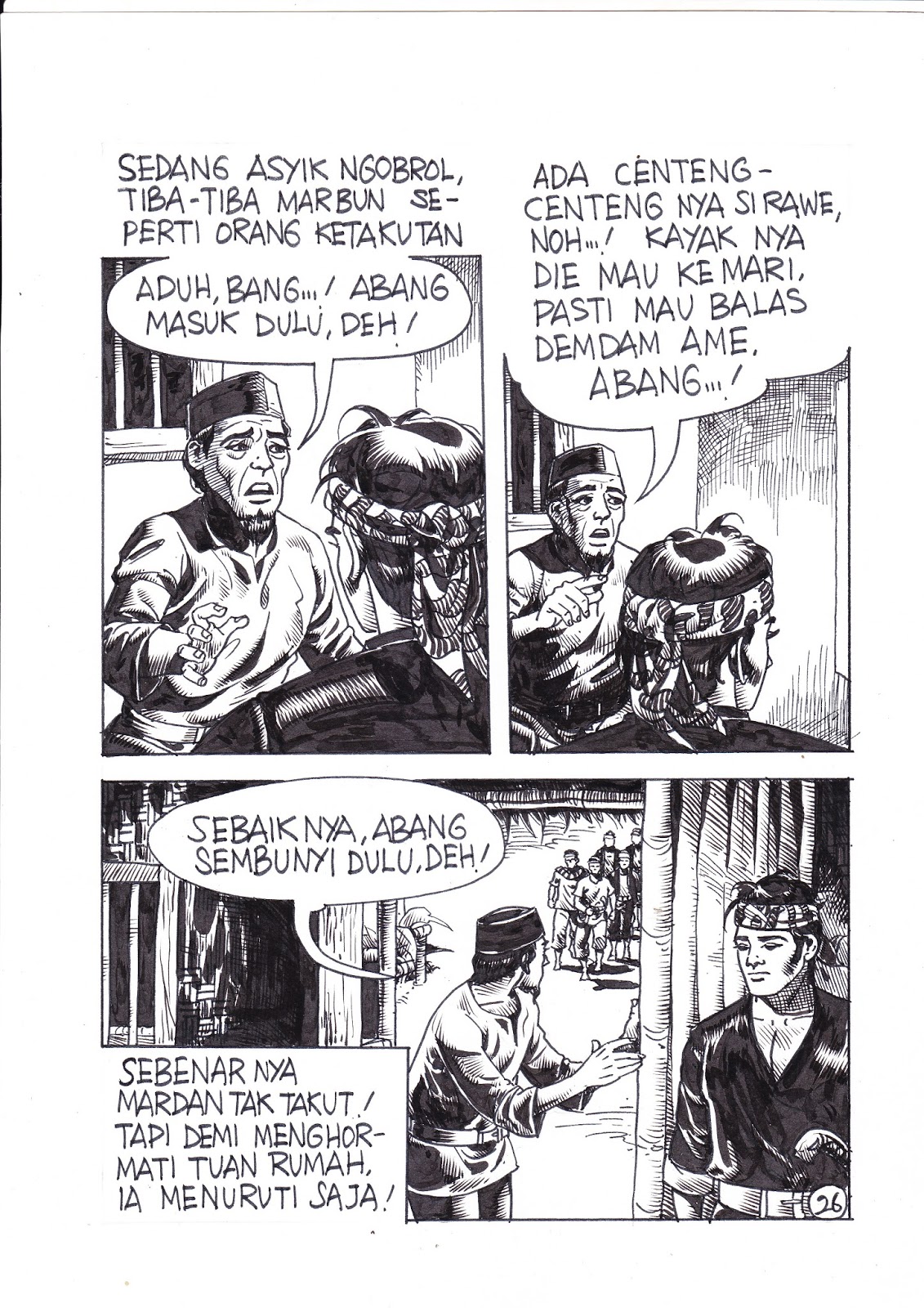 JAWARA DARI KULON - Komik Sejarah Betawi - Permainan Bocah