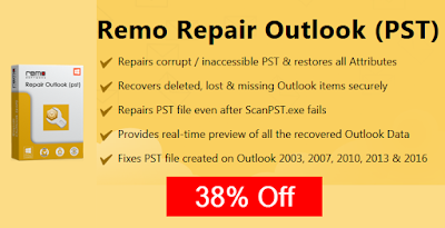 38% Off - Remo Repair Outlook (PST) Discount Coupon Code