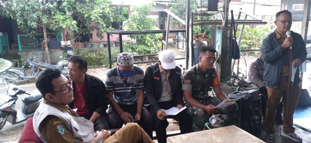 Musyawarah Tentang STBM Guna Menuju Kelurahan Stop BABS Dihadiri Personel Jajaran Kodim 0207/Simalungun