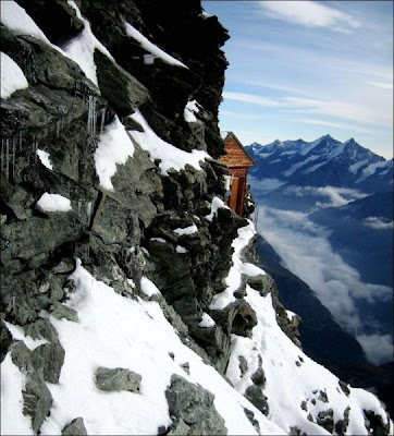 Incredible Mountain Hut in Switzerland Seen On www.coolpicturegallery.us