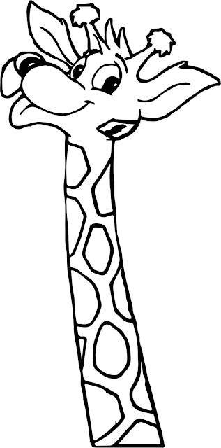 Top 10 Free Printable Giraffe Coloring Pages