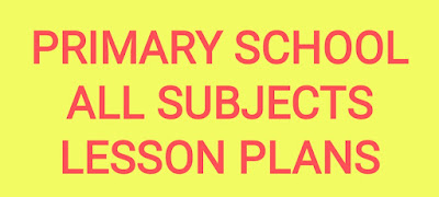 NEW LESSON PLANS FOR ALL SUBJECTS IN PRIMARY 2022-23 MODELS