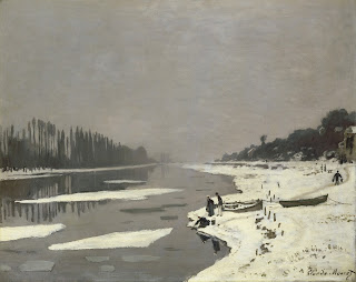 Ice Floes on the Seine at Bougival, 1867-68