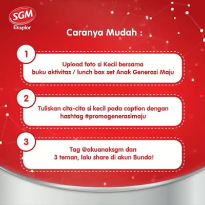 Ada Hadiah Voucher Belanja Dari SGM Eksplor  @Rp. 200.000,- Untuk 20 Bunda Beruntung Yuk Simak Caranya...