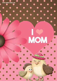 i love you mother bird baby bird happy mothers day greetings