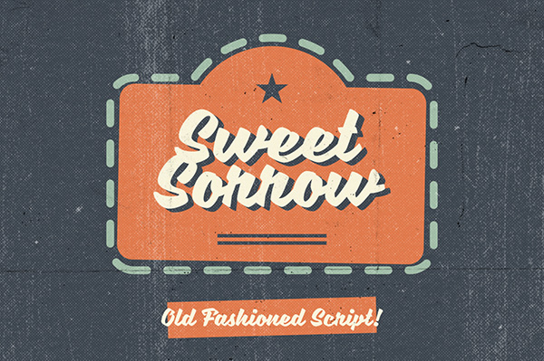 Download 22 Font Terbaru Gratis Edisi Mei 2016 - Sweet Sorrow Font