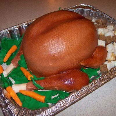 Turkey and Stuffing! Cake Recipe