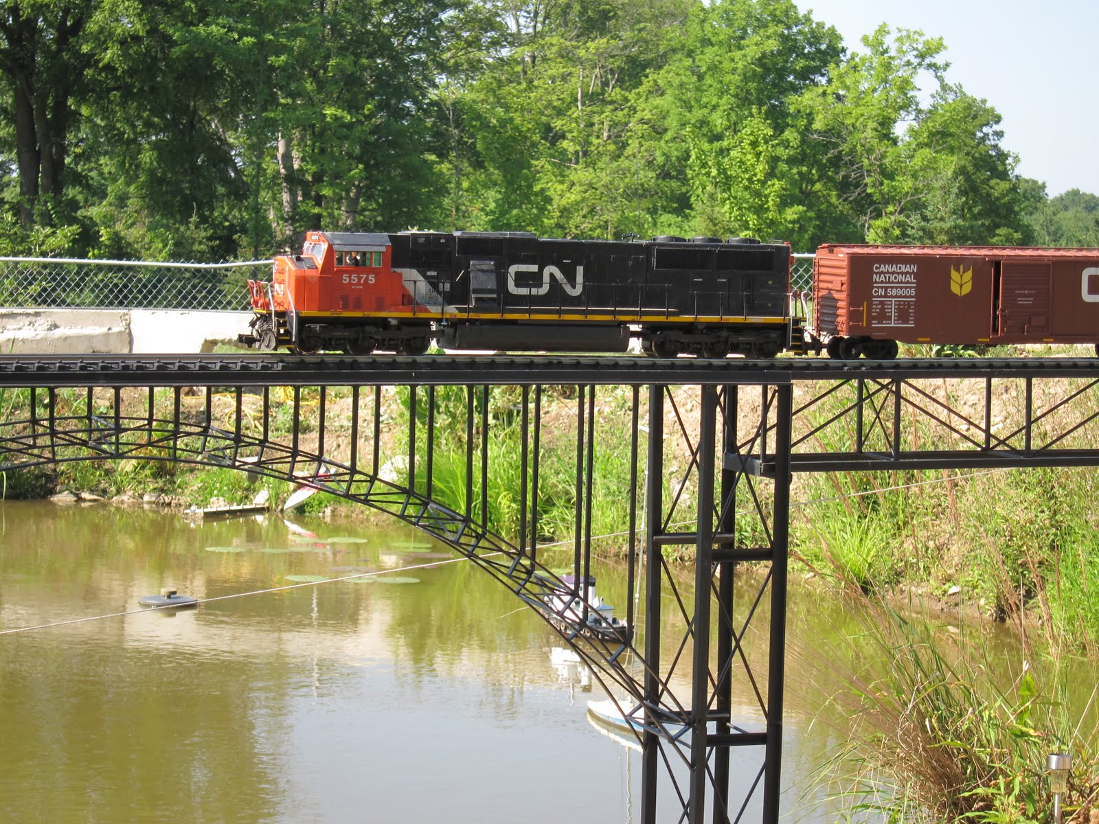 Scale Train Fun: Our Visit to Winona Garden Railway - Part 2 - 07-17 