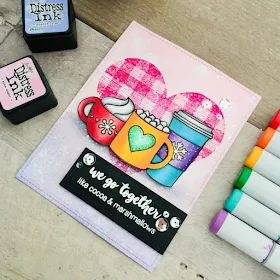 Sunny Studio Stamps: Mug Hugs Customer Card Share by Jenn Brown
