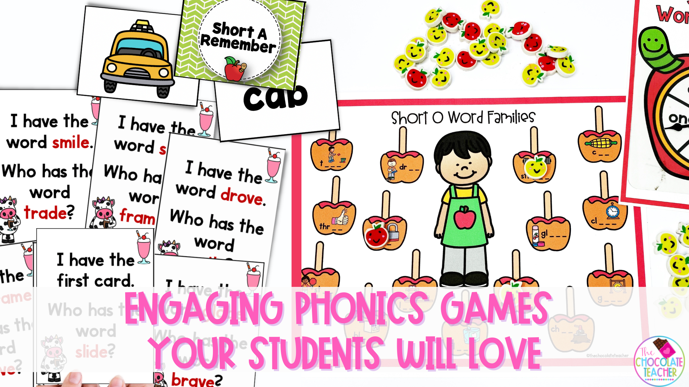 Use these engaging phonics games in your classroom this year for fun learning your students will love.