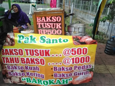 bakso tusuk, bakso kuah, bakso pedas