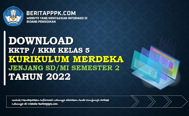 Download KKTP Bahasa Inggris Kelas 5 Semester 2 Kurikulum Merdeka