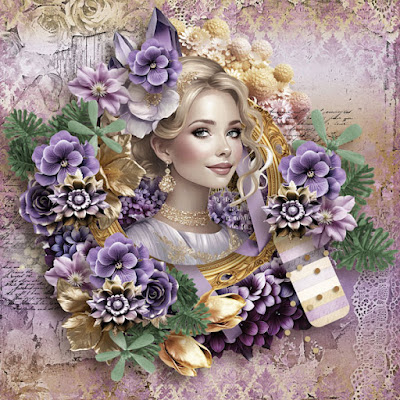 Layout created by Layouts by Angelique with Violet Euphoria Bundle by Kakleidesigns