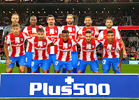 CLUB ATLÉTICO DE MADRID. Temporada 2021-22. Oblak, Kondogbia, Savic, Felipe, Cunha, Luis Suárez. Marcos Llorente, Ángel Correa, Lemar, Koke y Reinildo. CLUB ATLÉTICO DE MADRID 4 GETAFE C. F. 3 Sábado 12/02/2022, 21:00 horas. Campeonato de Liga de 1ª División, jornada 24. Madrid, estadio Wanda Metropolitano: 49.375 espectadores. GOLES: 1-0: 20’, Ángel Correa. 2-0: 27’, Matheus Cunha. 2-1: 30’, Borja Mayoral. 2-2: 37’, Enes Ünal, de penalti.  2-3: 42’, Enes Ünal, de penalti. 3-3: 49’, Ángel Correa. 4-3: 89’, Mario Hermoso.